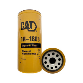 CAT 1R-1808 media close-up highlighting durable filter material for superior capture