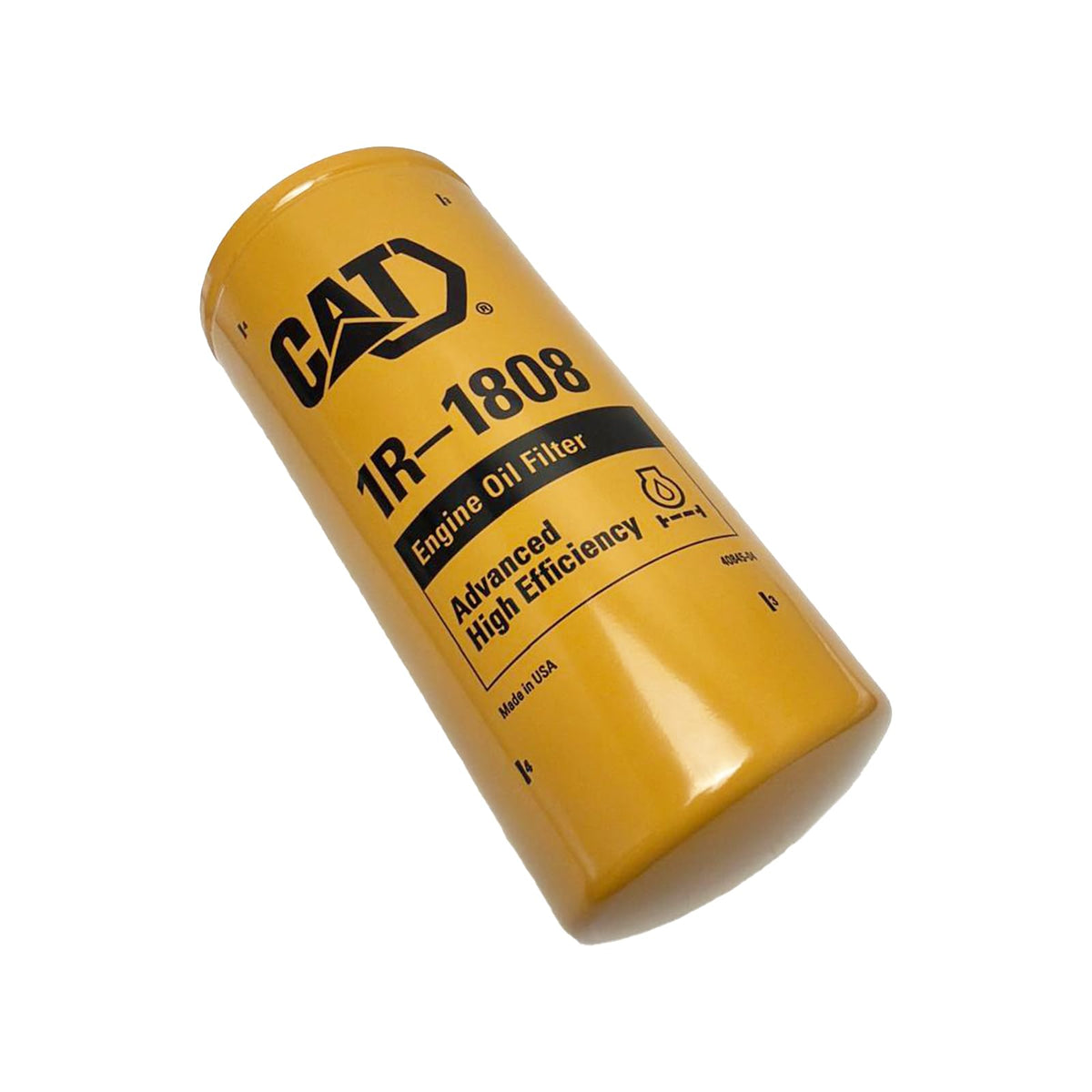 CAT 1R-1808 installed on engine demonstrating secure fit and quick maintenance