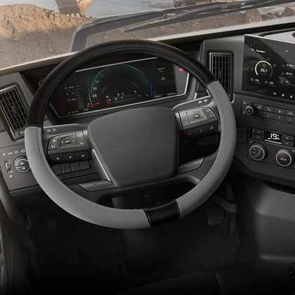 CAT BigDrive front view cover showing gray and black design and durable finish for upgraded style