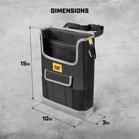 CAT organizer detached being carried, portable caddy for on-the-go benefit
