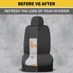 CAT scale comparison with standard seat showing size compatibility benefit