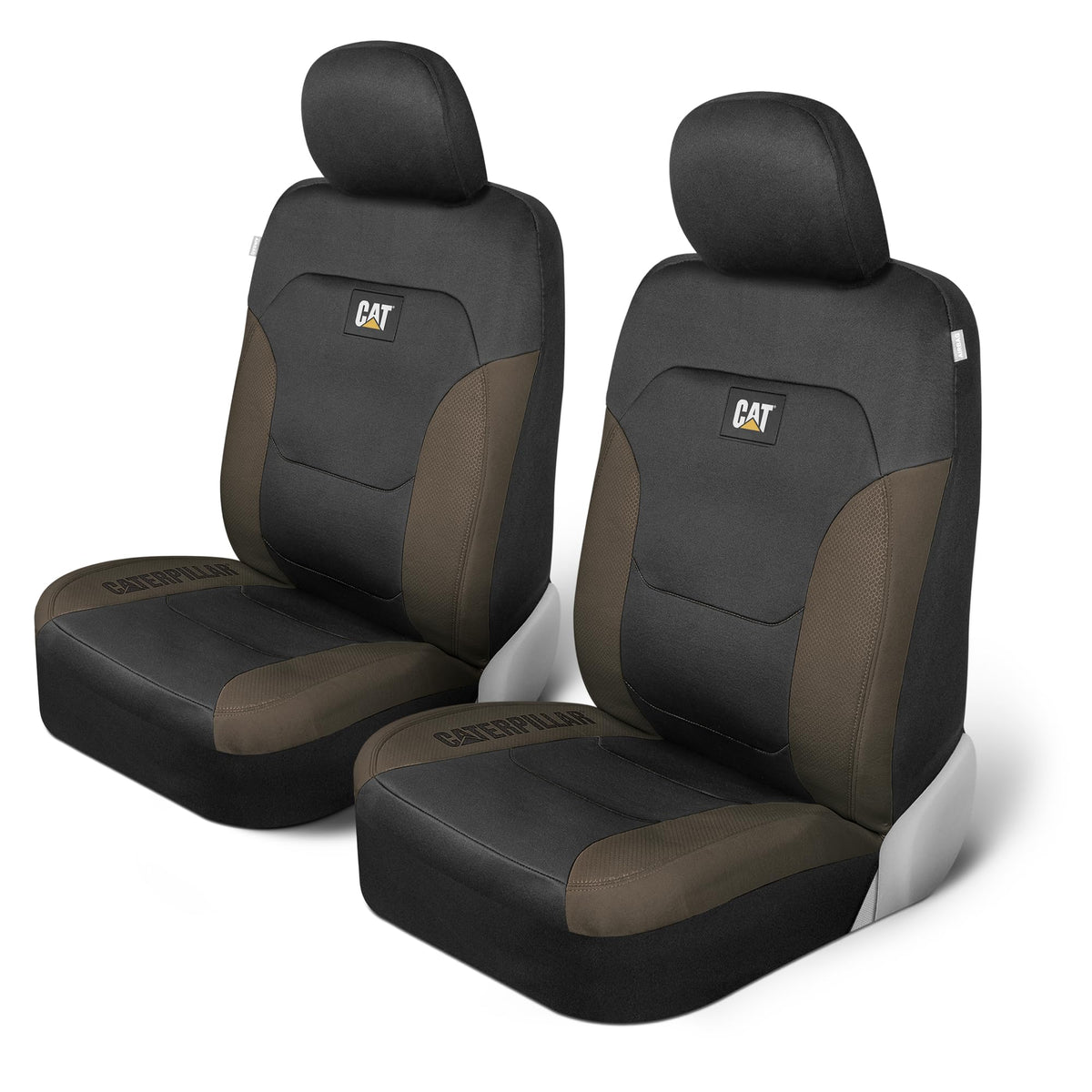 CAT Flexfit front packaging showing two-tone covers and benefits