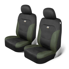 CAT front seat covers full frontal view showing fit and renewed interior appeal