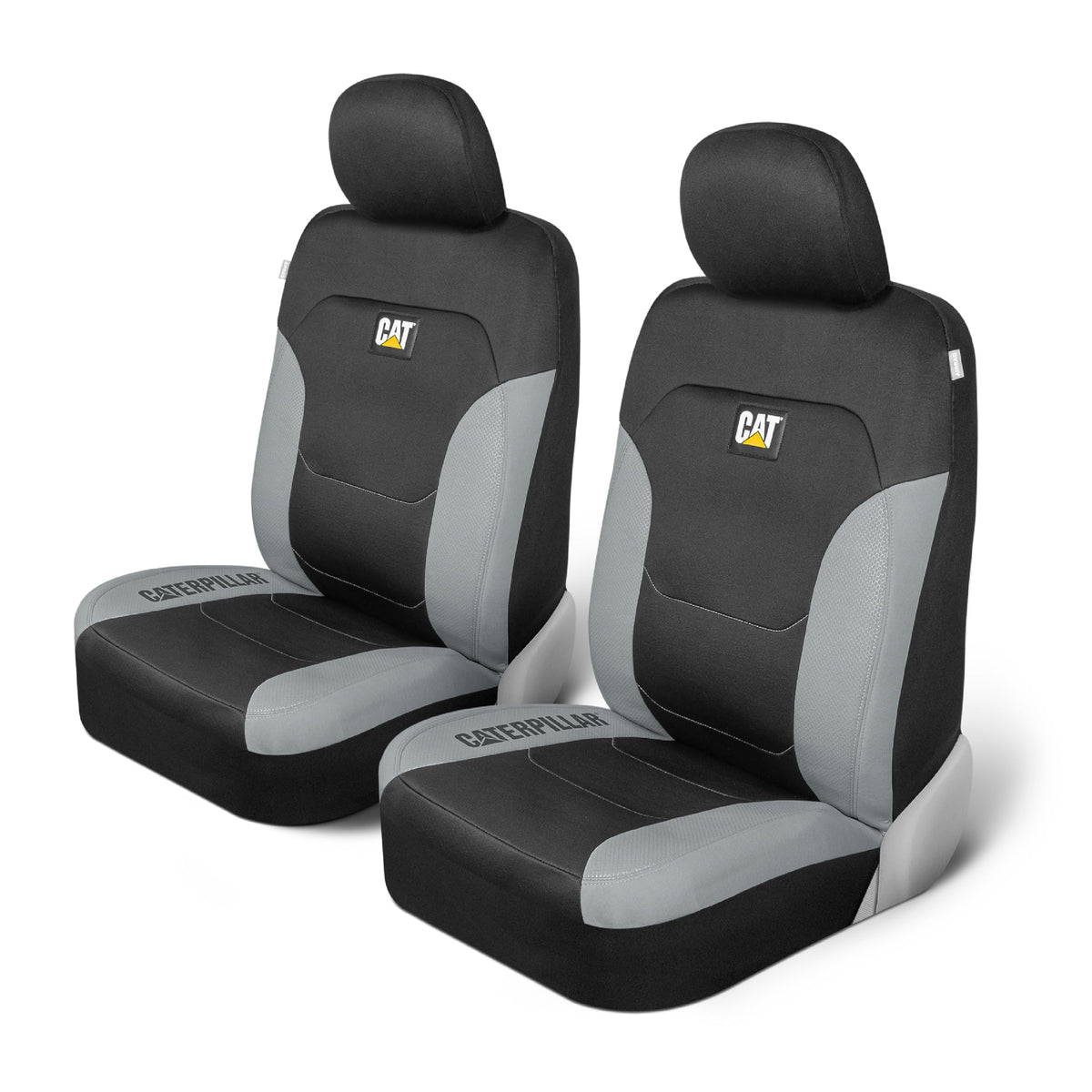 CAT front seat covers full view showing protective fit and refreshed interior