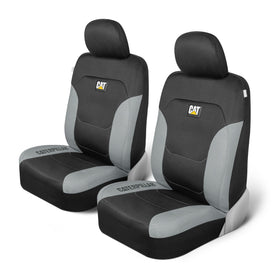CAT front seat covers full view showing protective fit and refreshed interior
