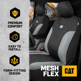 CAT honeycomb mesh close-up showing breathable design and comfort benefit