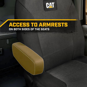 CAT installation strap detail showing secure fastening for safety