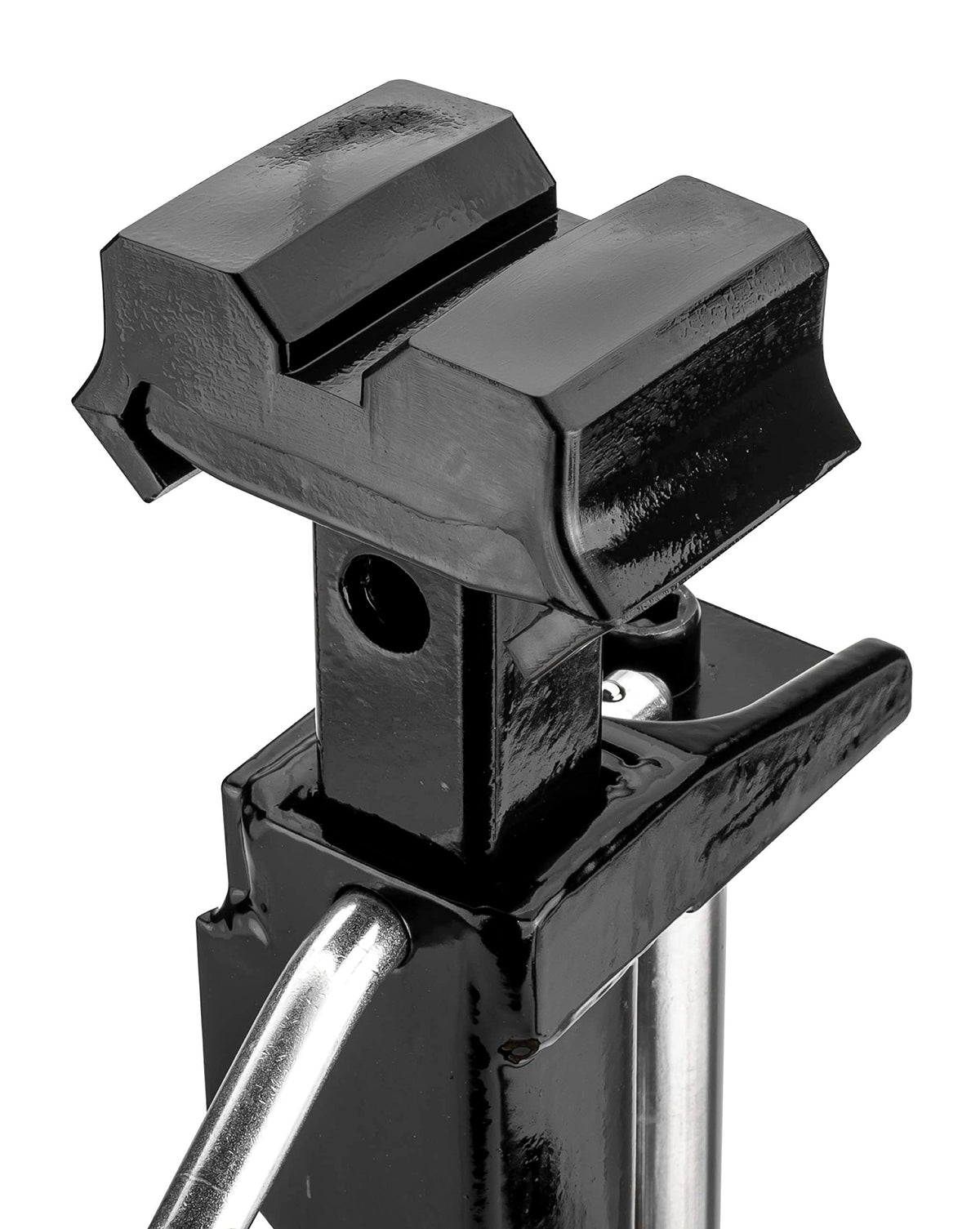 CAT riser detail showing extended lift mechanism for taller trucks and SUVs