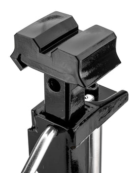 CAT riser detail showing extended lift mechanism for taller trucks and SUVs