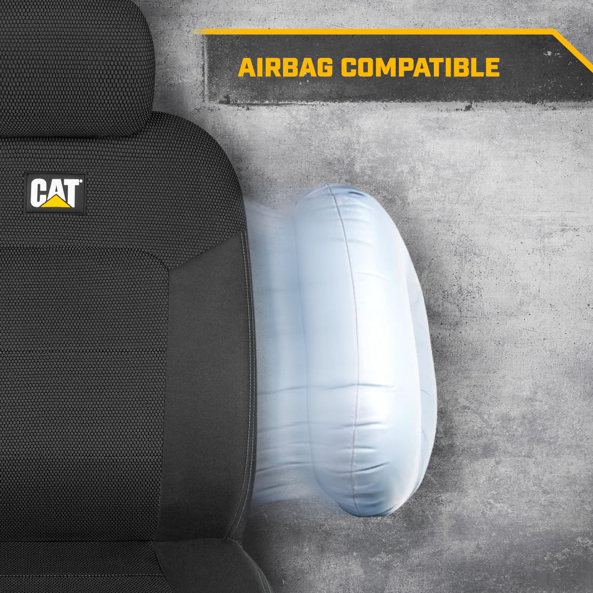 CAT lifestyle cabin shot demonstrating refreshed interior comfort