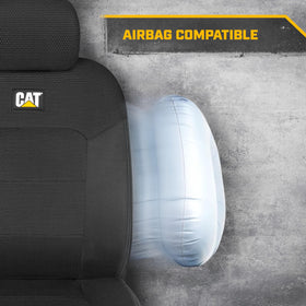 CAT lifestyle cabin shot demonstrating refreshed interior comfort
