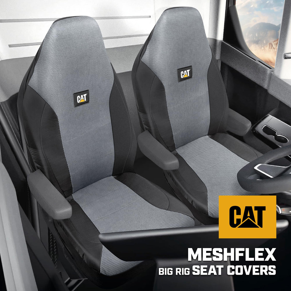 CAT scale comparison with ruler illustrating accurate fit and seat coverage