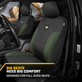 CAT honeycomb mesh detail showing breathability and cooler seating benefit