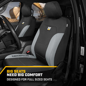 CAT stitching and trim detail highlighting durable construction and style
