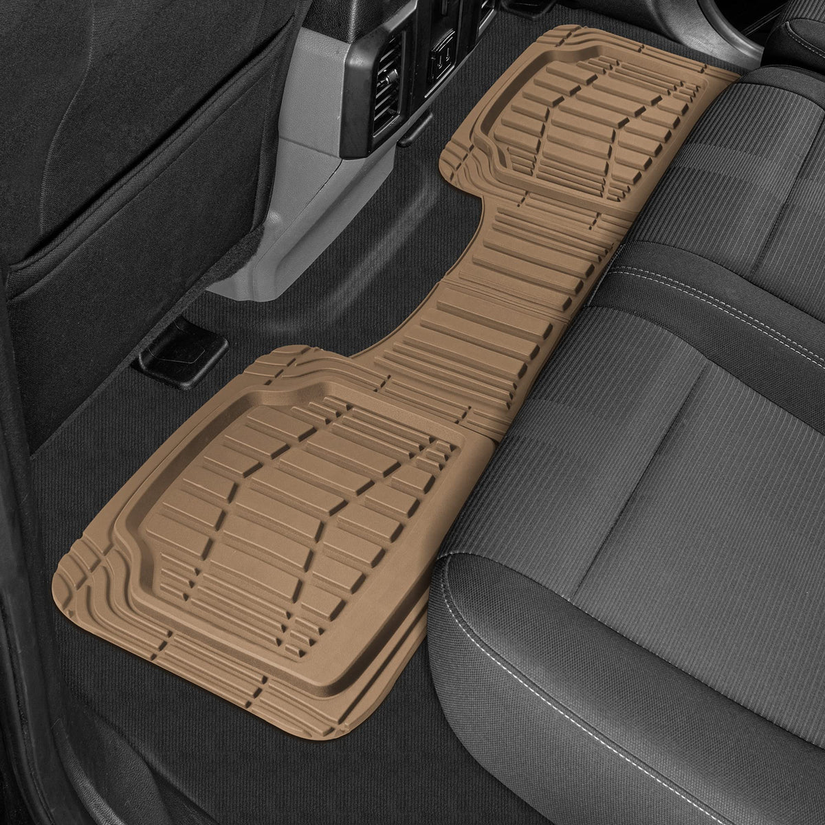 CAT mat beside ruler showing dimensions and trim-to-fit scale
