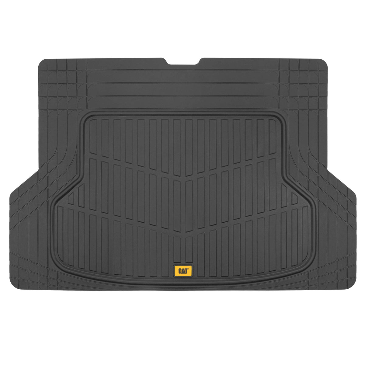 CAT ToughTread front view trunk mat showing full coverage and protection