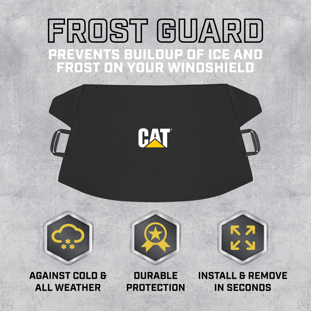 CAT close-up of reinforced stitching showing durable construction and longevity benefit