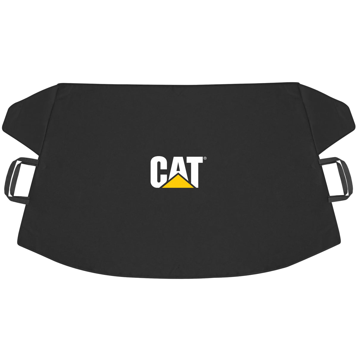 CAT front view of windshield cover showing full protection and fast removal benefit
