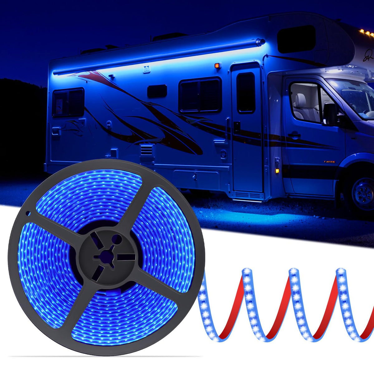 CCBASEBALL front packaging showing 20ft blue awning strip and benefits