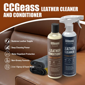 CCGeass foam cleaner dispenser close-up demonstrating controlled cleaning