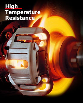 cci yu caliper installed on vehicle rear hub demonstrating direct-fit replacement benefit