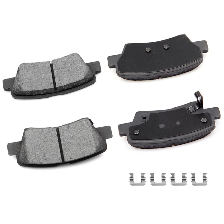 cciyu front packaging showing D1445 pads and fitment details, clear compatibility benefit