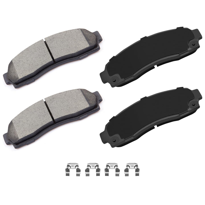 cciyu front packaging showing four D833 ceramic pads and benefits