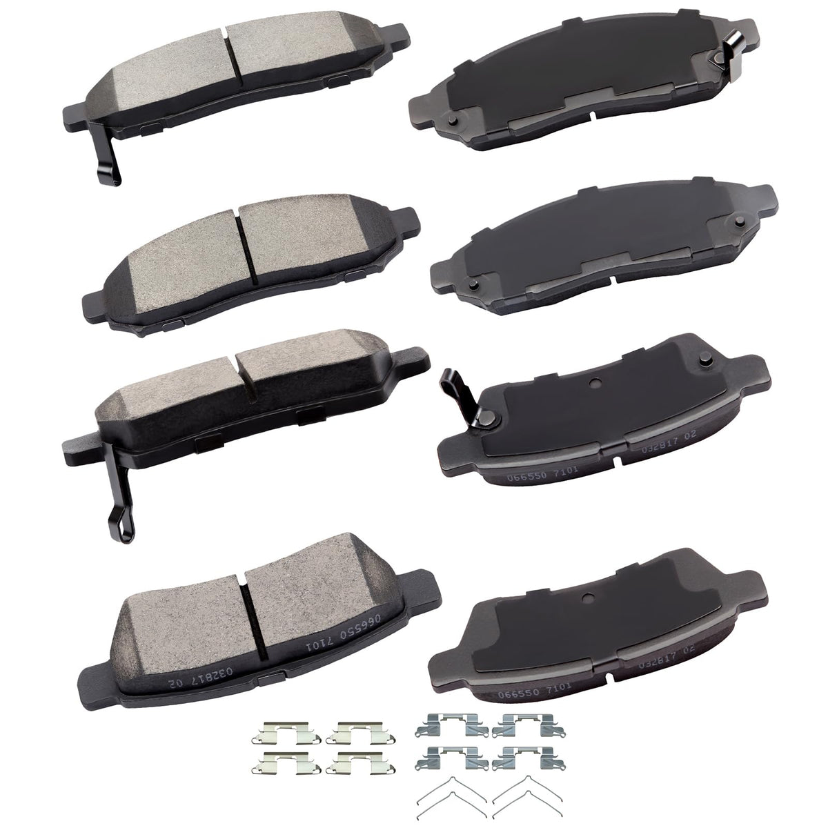 cciyu front and rear kit packaging showing complete 8-piece set and benefits
