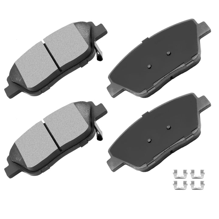 cciyu front kit packaging showing included four pads and labeling for easy identification