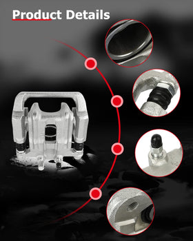 cciyu installed on vehicle rear wheel demonstrating easy direct fit replacement