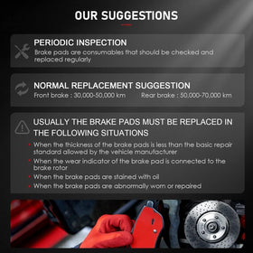 cciyu mechanic installing pads in garage showing professional-fit and reliability