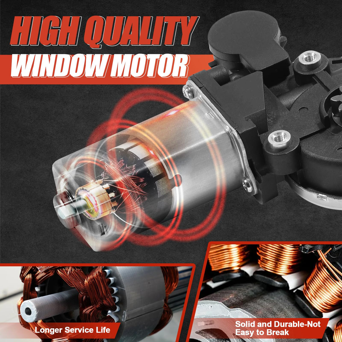 CCNLHZM motor size and scale next to ruler for accurate fitment confirmation