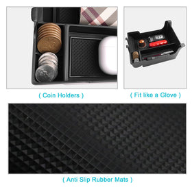 CDEFG close-up of compartments showing durable material and neat storage