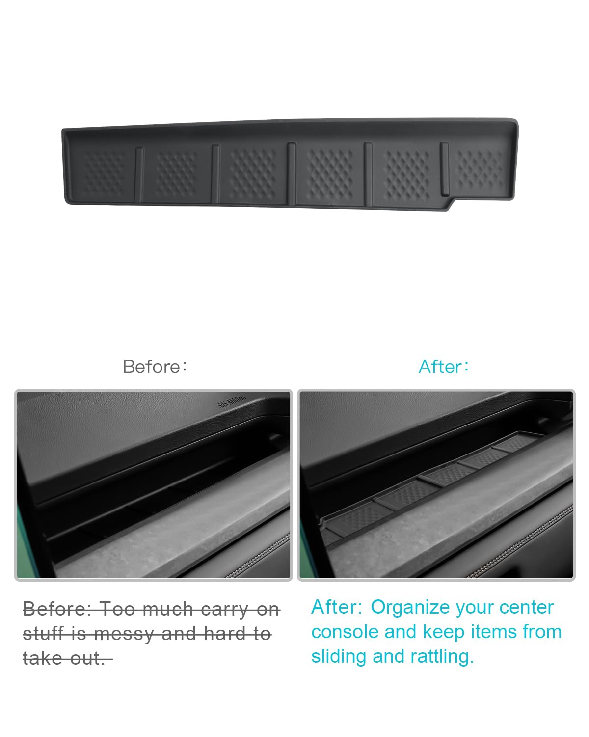 CDEFG close-up of tray texture and edges for durable finish benefit