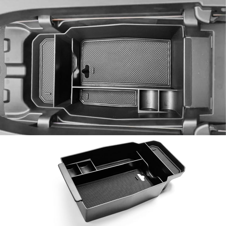 CDEFG front view of tray installed for neat storage and quick access