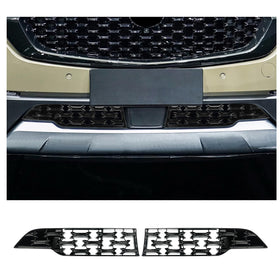 CDEFG front view of CX-50 grill inserts showing clean fitted appearance and improved aesthetics