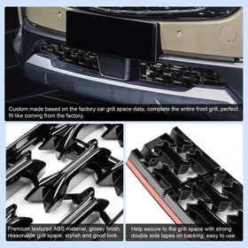 CDEFG detail of double-sided adhesive application ensuring quick installation and firm hold