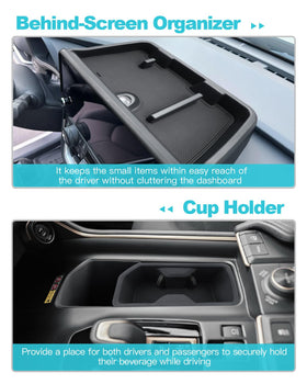 CDEFG door pocket close-up protecting door panel and holding small trash