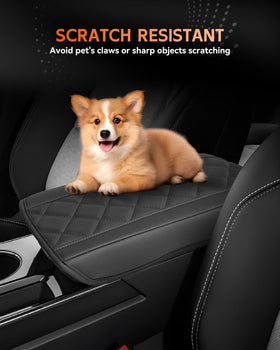 CDEFG armrest open showing full access to storage and button clearance
