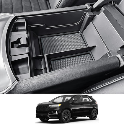 CDEFG front view of tray showing fit and clean finish for Ford Edge