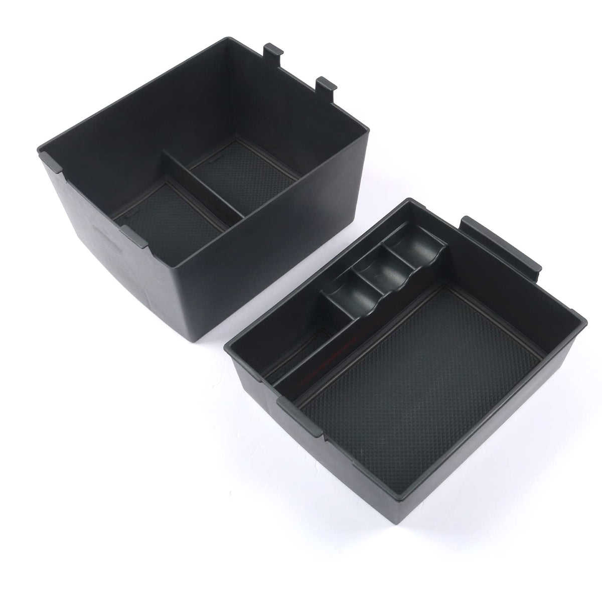 CDEFG installed in Maverick center console for neat organized storage