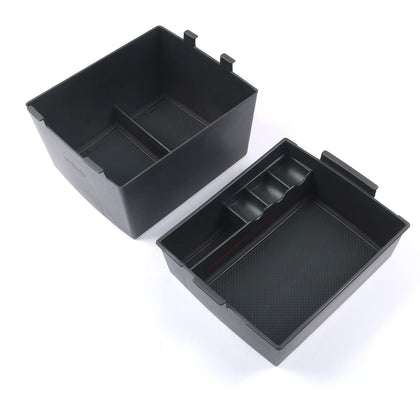 CDEFG installed in Maverick center console for neat organized storage