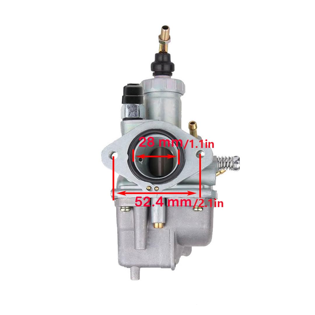 CDZWJ fuel petcock valve top view showing secure fuel control and leak prevention