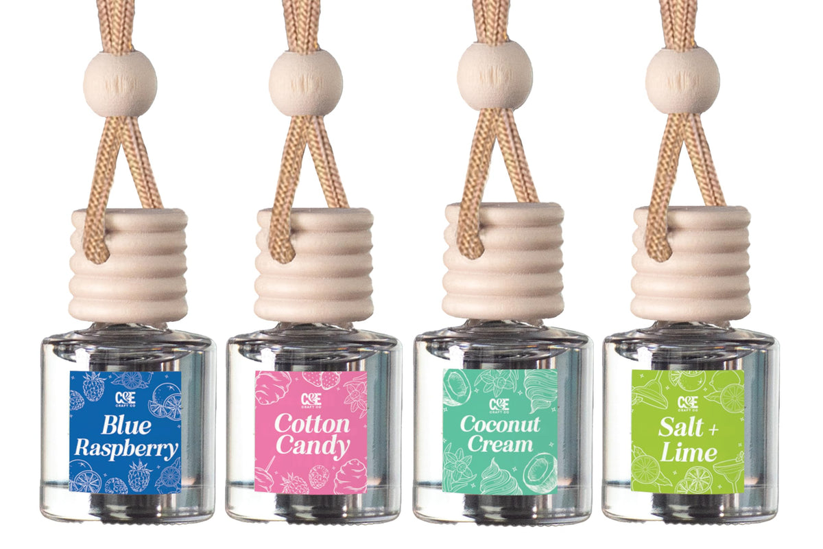 CE CRAFT front packaging showing 4-pack Summer scent and easy-hang benefit