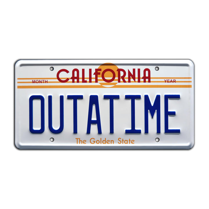 Celebrity Machines OUTATIME front view showing movie-accurate design and appeal