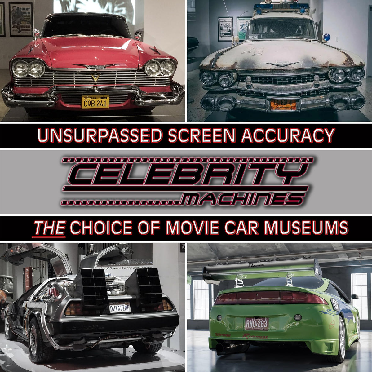 Celebrity Machines plate held in hand showing scale and durable metal construction