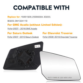 Cenfeild mirror beside a hand showing scale for easy visual sizing