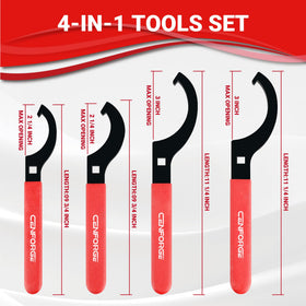 CENFORGE rubber-handle closeup offering a comfortable non-slip grip for safer use