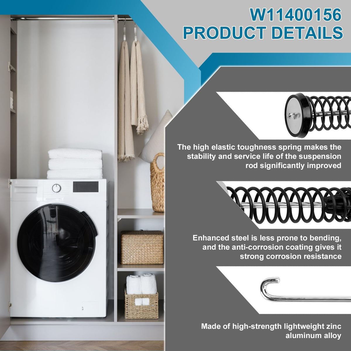 Cenipar product label showing W11400156 and replacement part numbers for easy reference