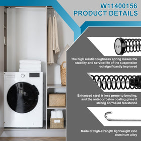 Cenipar product label showing W11400156 and replacement part numbers for easy reference